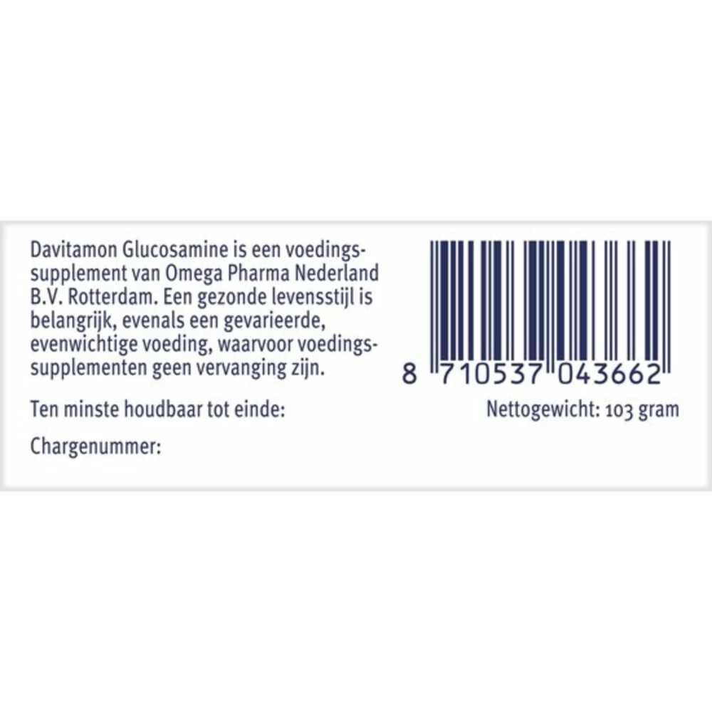 Davitamon Glucosamine - Afbeelding 4