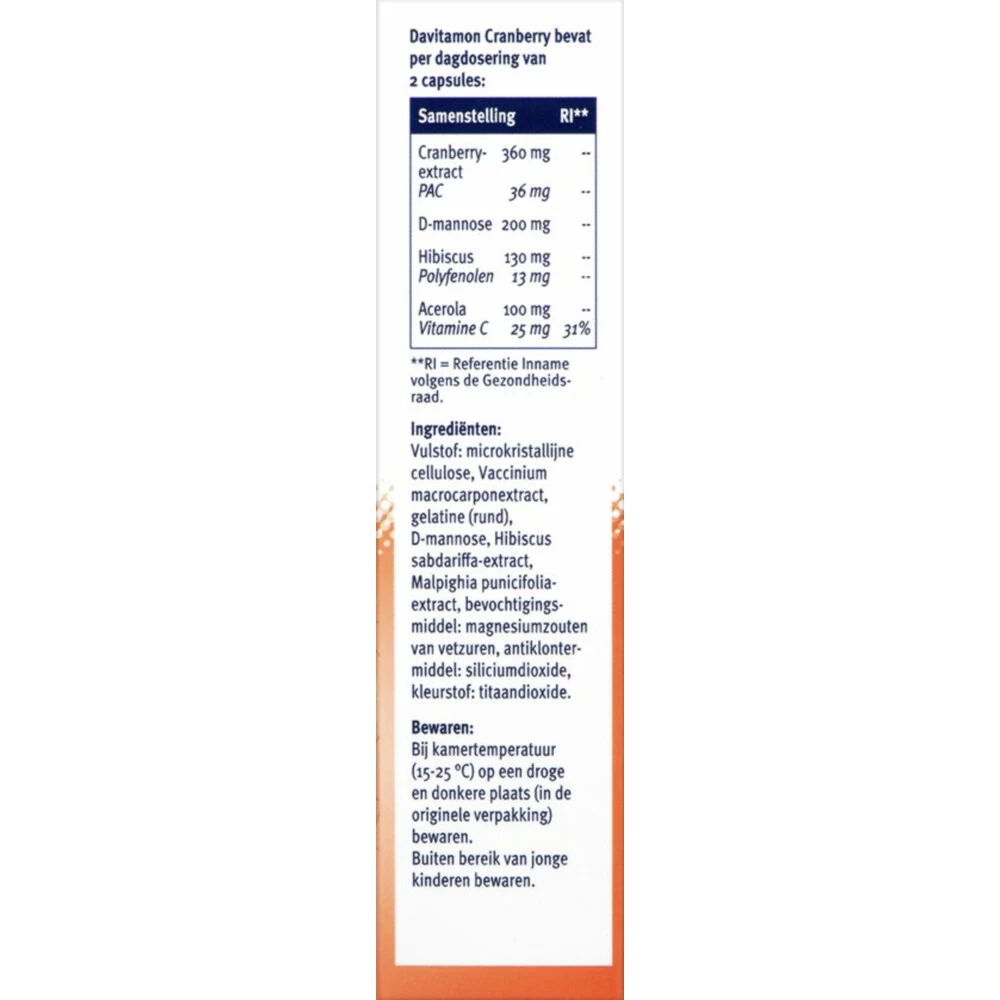 Davitamon Cranberry - Afbeelding 3