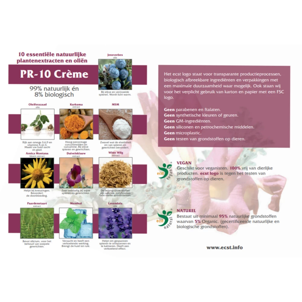 Activo PR-10 Crème Soepele Spieren En Gewrichten - Afbeelding 2