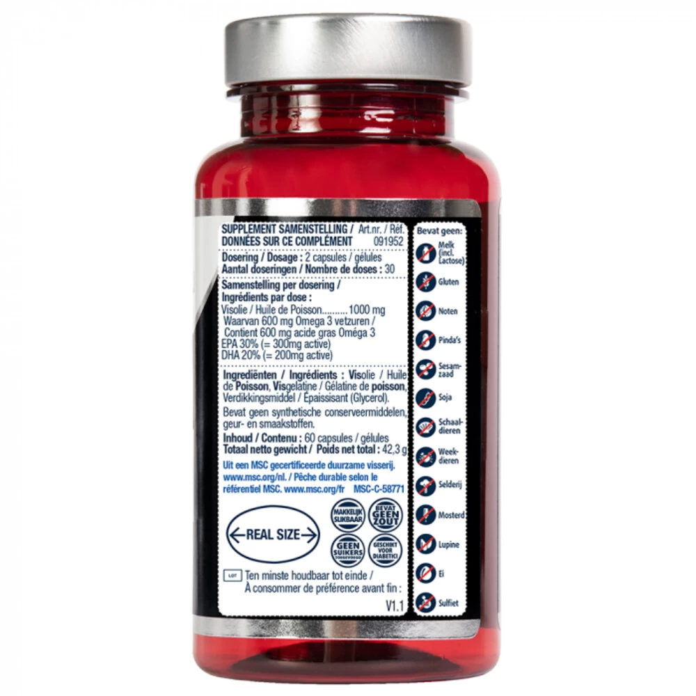 Lucovitaal MSC Visolie Omega 3 - Afbeelding 2