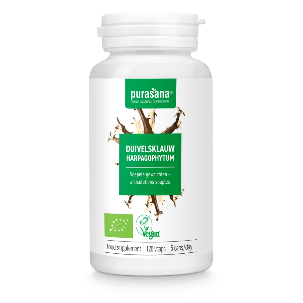 Purasana Duivelsklauw 300 Mg Bio - Afbeelding 5