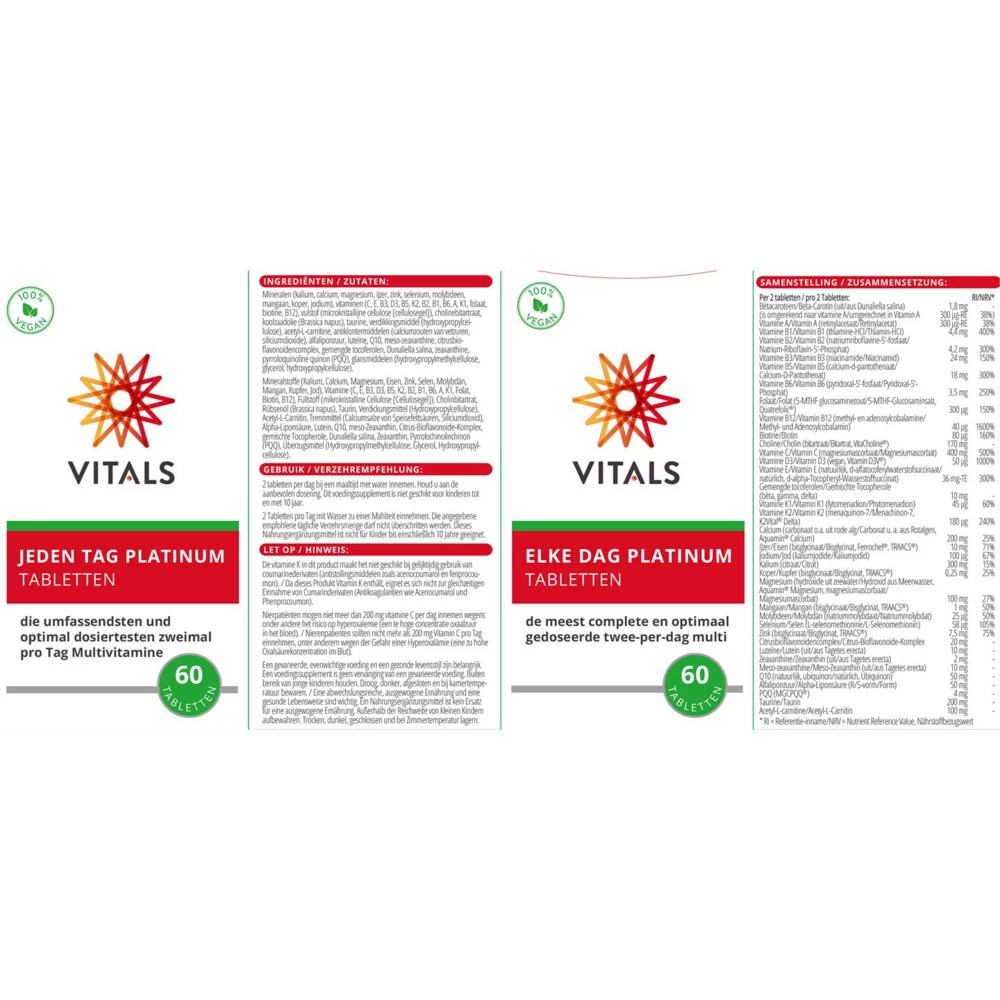 Vitals Elke Dag Platinum - Afbeelding 2