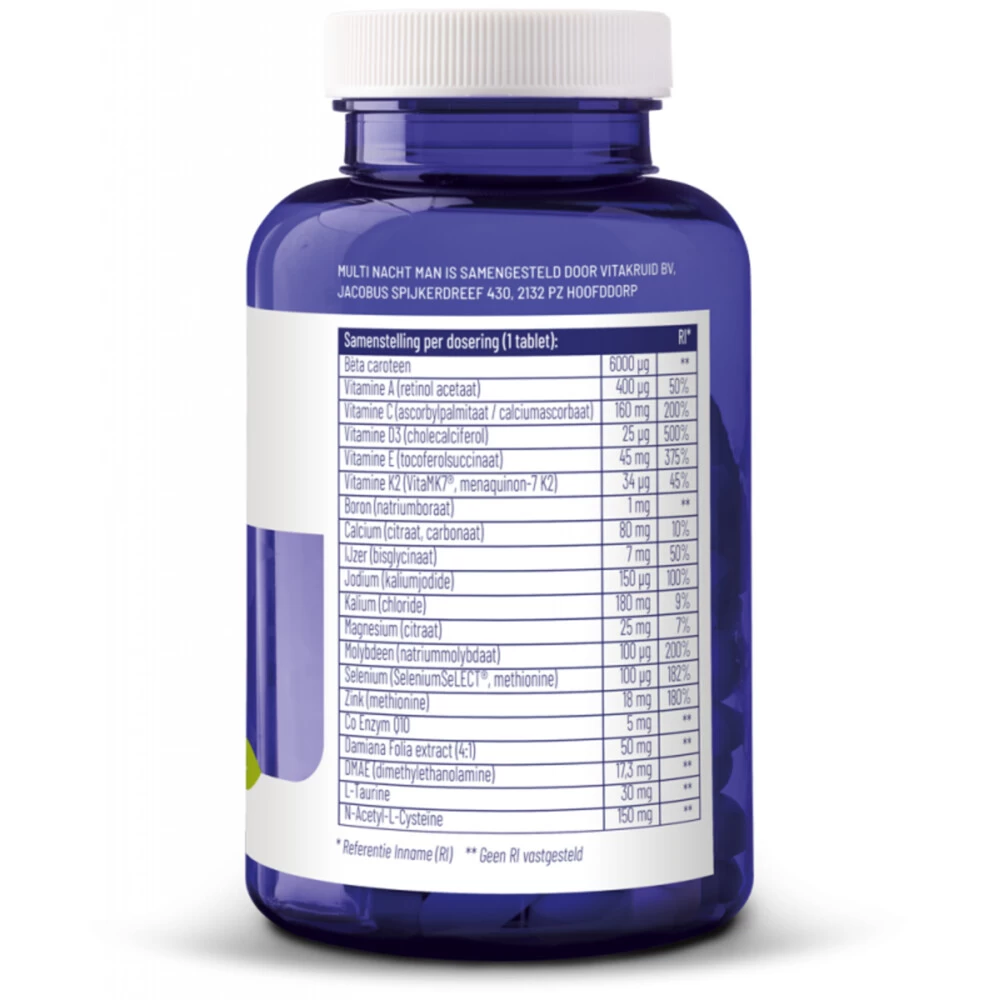 Vitakruid Multi Nacht Man - Afbeelding 3