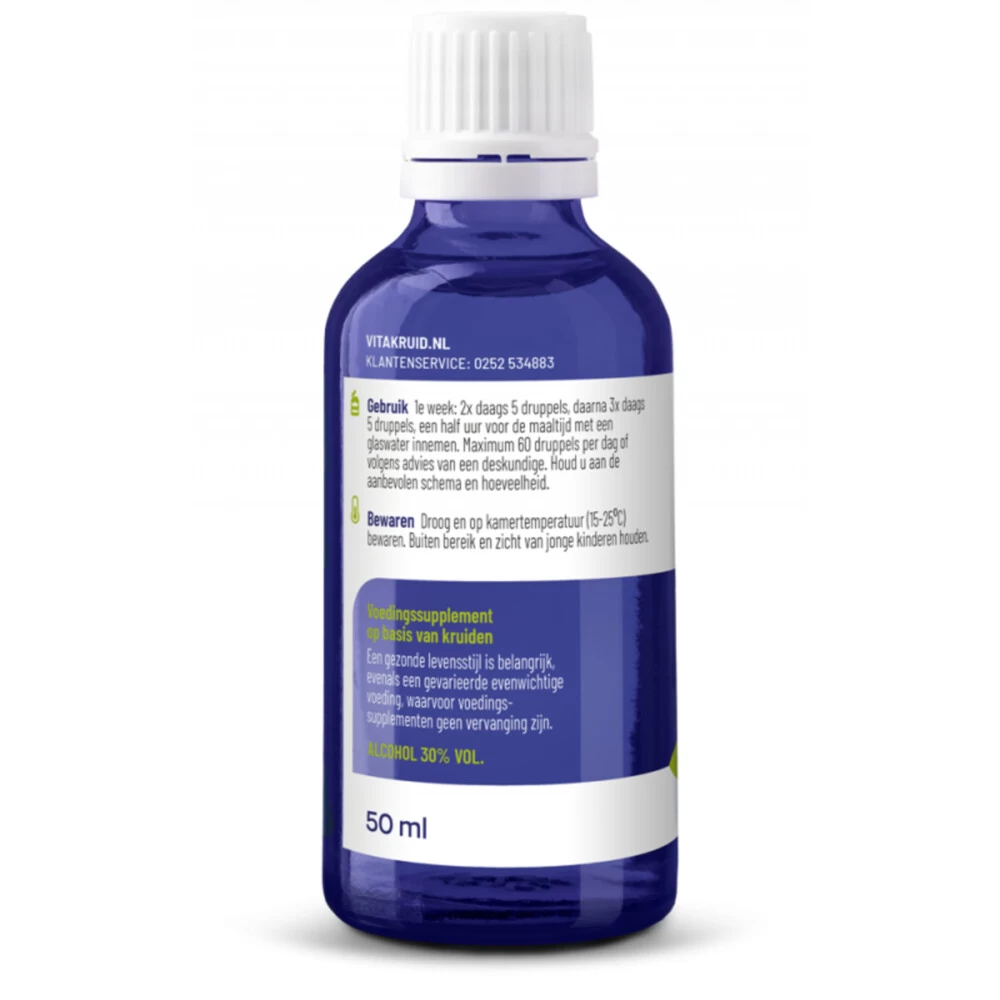 Vitakruid Kaardebol Tinctuur Bio - Afbeelding 2