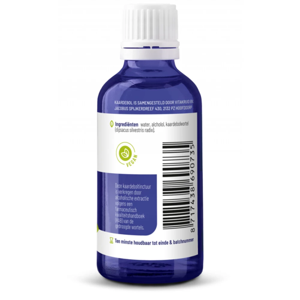 Vitakruid Kaardebol Tinctuur Bio - Afbeelding 3