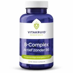 Vitakruid B-Complex Actief Zonder B6