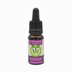 Jacob Hooy Cbd Plus Olie 5% + Vitamine D3