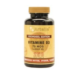 Artelle Vitamine D3 75 Mcg 3000Ie