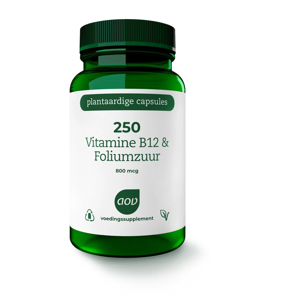 AOV 250 Vitamine B12 & Foliumzuur (800 Mcg)