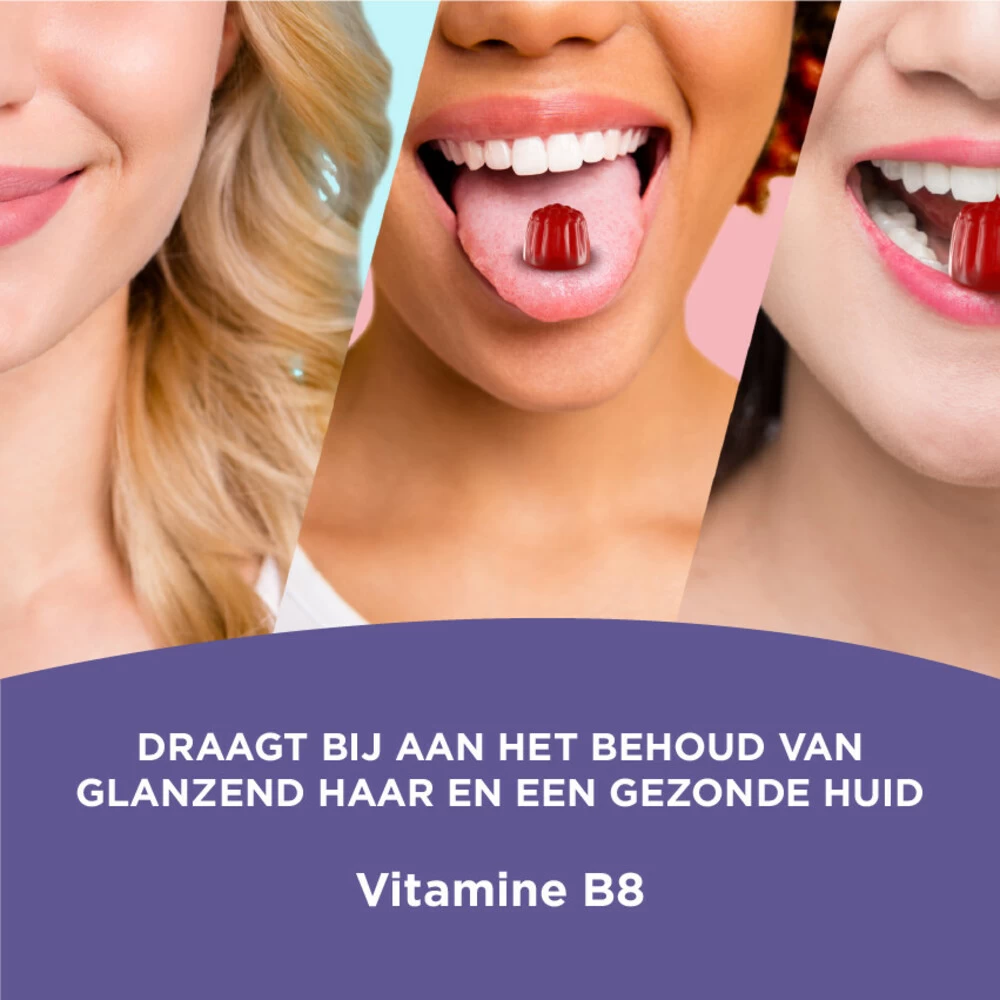 Dagravit Haar & Huid Vitaminen Vegan Gummies - Afbeelding 2