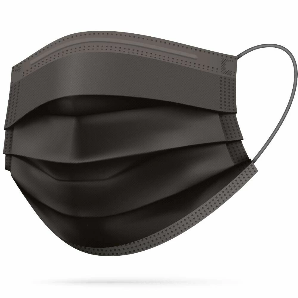 5x IIR Mondkapjes Type 2 - Zwart