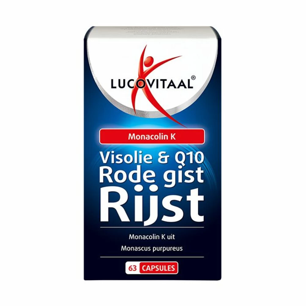 2x Lucovitaal Rode Gist Rijst Met Visolie En Q10