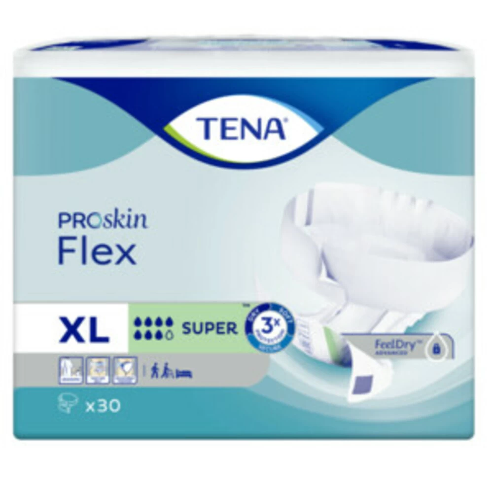 3x TENA Flex Super ProSkin Extra Large - Afbeelding 2