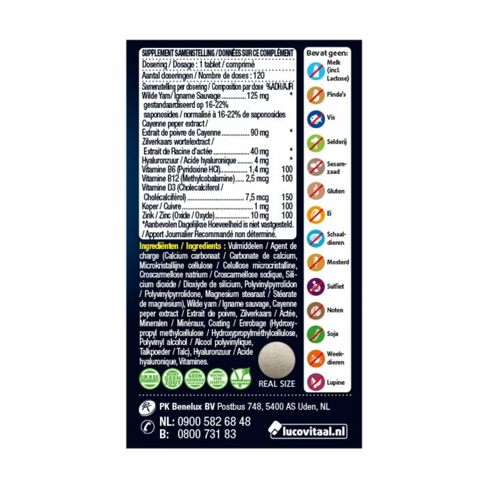 Lucovitaal Overgang Balans Maxi Verpakking - Afbeelding 2