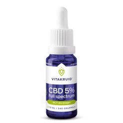 Vitakruid CBD Olie 5% Full Spectrum
