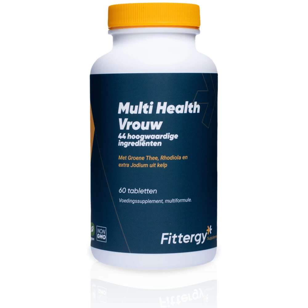 Fittergy Supplements Multi Health Vrouw
