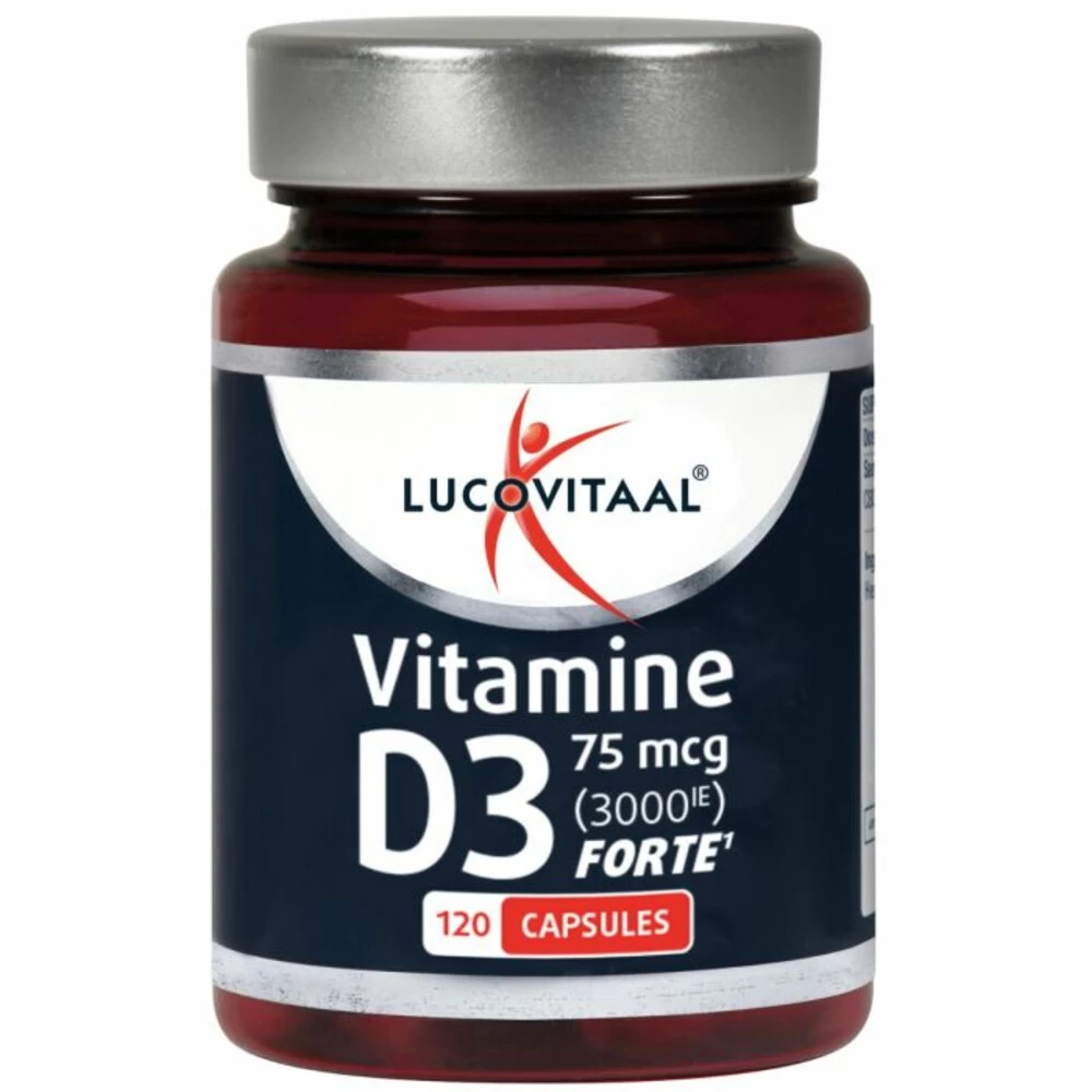 Lucovitaal Vitamine D3 D3 75mcg (3000IE) Forte - Afbeelding 2