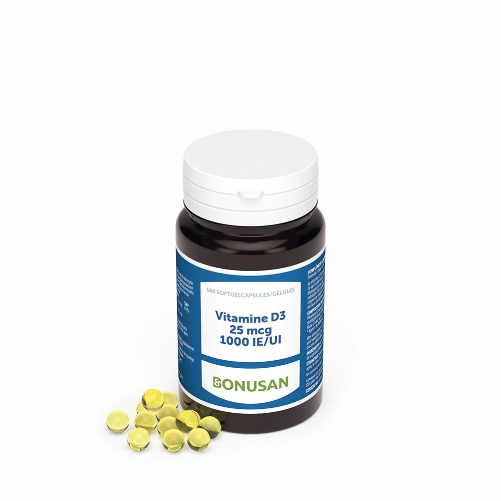 Bonusan Vitamine D3 25 Mcg / 1000 IE - Afbeelding 2