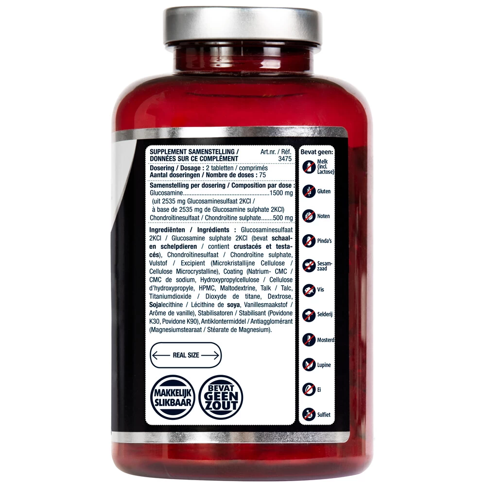 Lucovitaal Glucosamine Chondroïtine 1500/500 Mg - Afbeelding 2