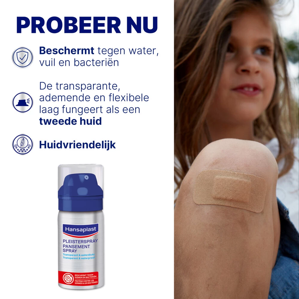 2x Hansaplast Pleister Spray - Afbeelding 2