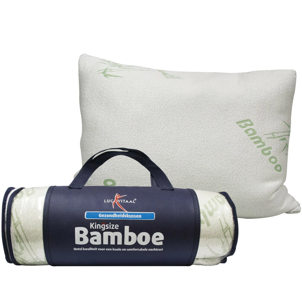 Lucovitaal Bamboe Kussen - Afbeelding 3