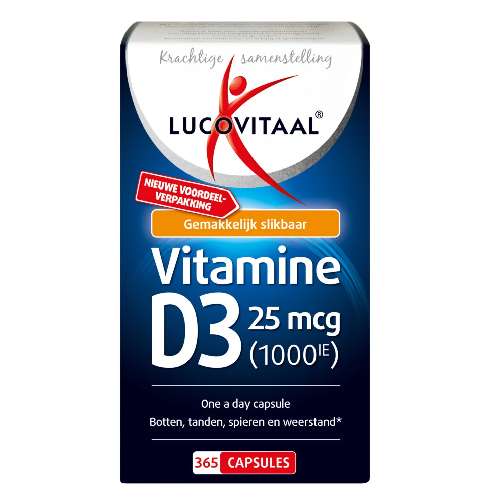 Lucovitaal Vitamine D3 25mcg