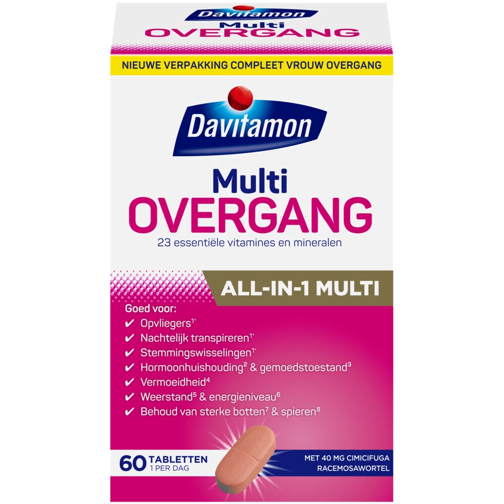 Davitamon Compleet Vrouw Overgang Multivitamine
