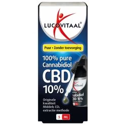 Lucovitaal CBD Cannabidiol Olie 10%